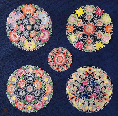 Chinese Paper Cutting Artwork by Wen Tao.