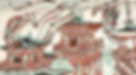 Portion of Dunhuang Mural of Mogao Grottoes (around 618 — 907) 