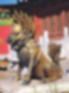 Gilt Bronze Qilin in Front of Cining Gate of Forbidden City