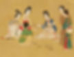 Women Playing Herb Competing Games (Dou Bai Cao) in Dragon Boat Festival