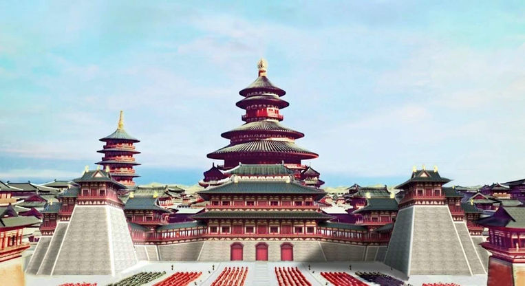 Restored Main Building Complex of the Ziwei Palace