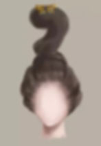 Hair ornament Ding Zan