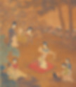 Court Ladies Appreciating a Dance by Zhou Wenju