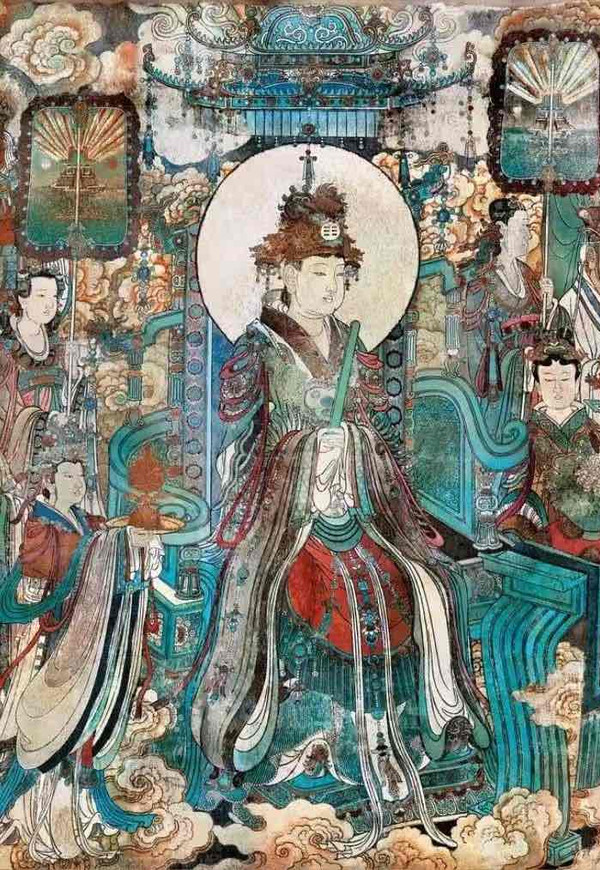 Murals of Some Chinese Goddesses inside the Yongle Palace