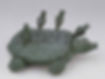Bronze Softshell Turtle With Four Arrows on Back that Recorded King Di Xin's Archery Etiquette