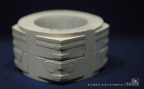 Jade Cong of Liangzhu Culture (around 3300 BC — 2000 BC)