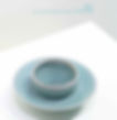 Unearthed Cyan Glaze Tea Cup with A Tray (Zhan Tuo)