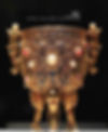 Gem Decorated Gold Ceremonial Wine Cup (Jin Ou Yong Gu Bei) of the Qianlong Emperor