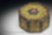 Golden Box of the Qing Dynasty Decorated with Gems